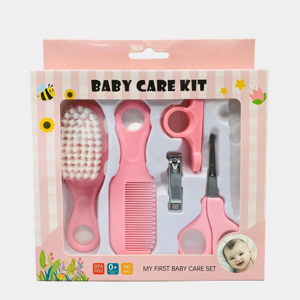 Kit de cuidado del bebé – Peine, cortauñas con funda, tijeras de bebé y lima de uñas | Bacha Toys