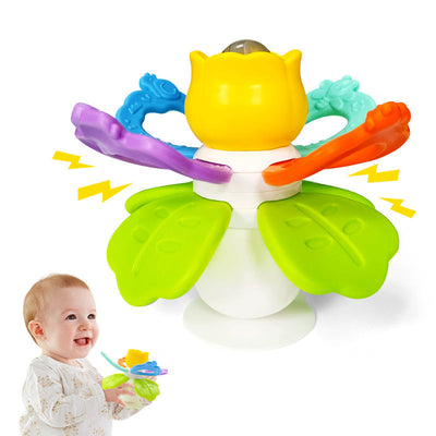 Hochet pour bébé – Éveil visuel, tactile et auditif | Bacha Toys