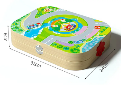 Train Track Montessori Wooden Blocks