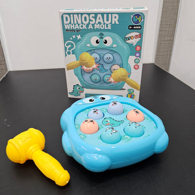 Juego de dinosaurios Whack-a-Mole – "¡Listos, ya! ¡A jugar!" Divertido juguete de reacción para niños | Bacha Toys