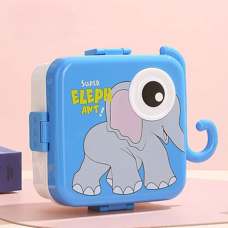 Fiambrera de acero inoxidable Super Elephant – Doble delicia | Bacha Toys