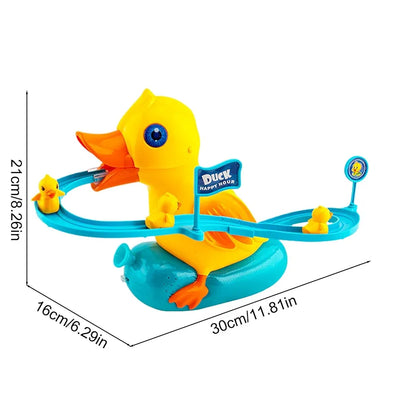 Jouet toboggan électrique pour canards – Jeu de piste amusant et éducatif pour enfants | Bacha Toys