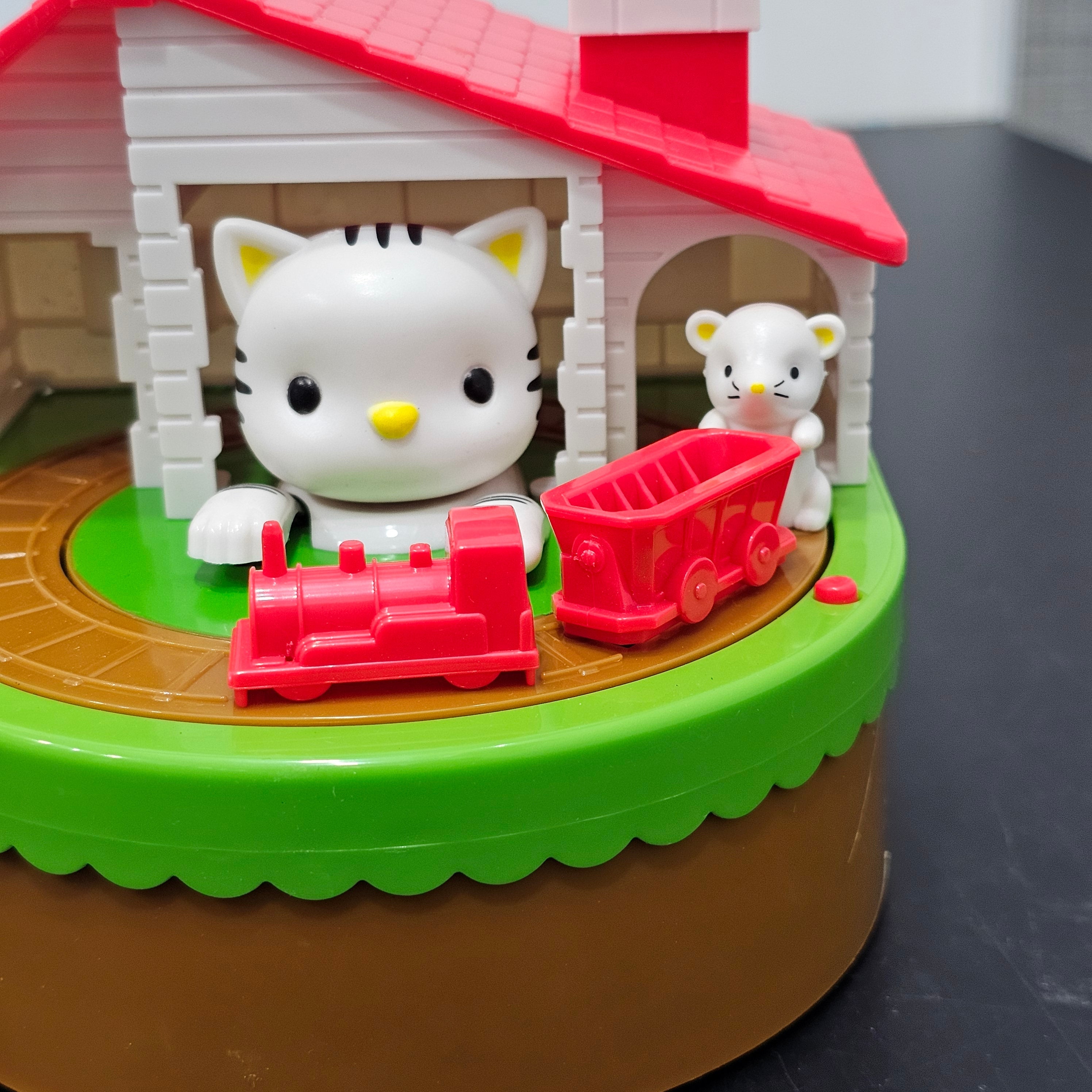 Juguete musical interactivo de banco de gato y ratón – Divertido juego para ahorrar dinero para niños | Bacha Toys