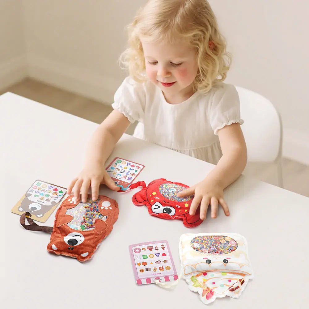 Set de juguetes sensoriales de buscar y encontrar - Diversión educativa para niños mayores de 3 años