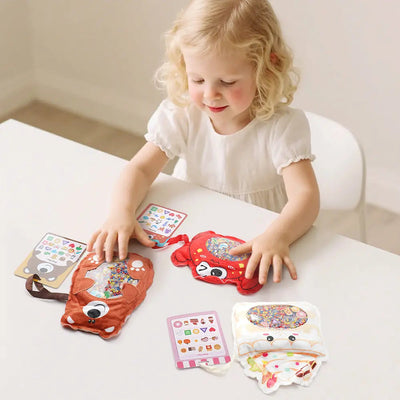 Set de juguetes sensoriales de buscar y encontrar - Diversión educativa para niños mayores de 3 años