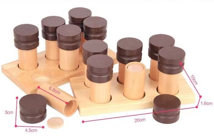Montessori Scent Matching Tubes - Best montessori toys