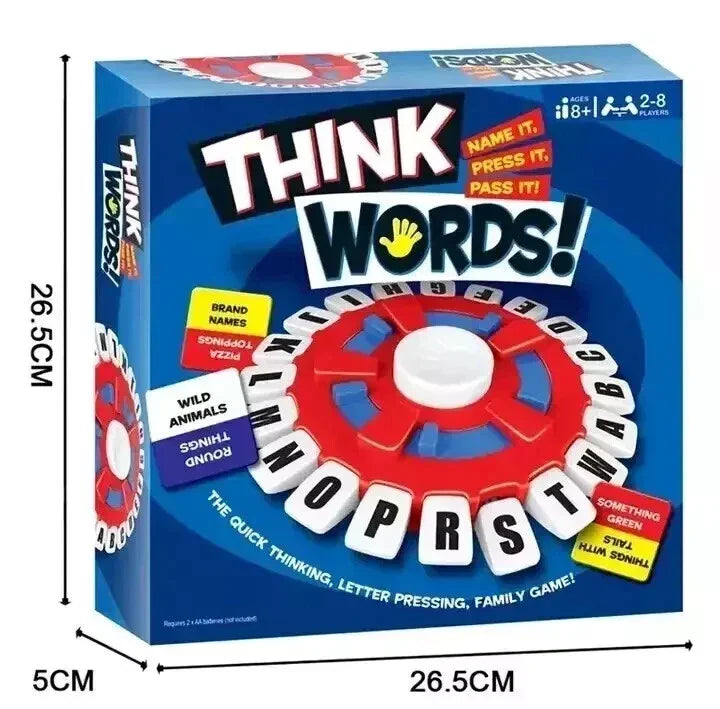 Think Words Tapple Jeu de société familial - 23€