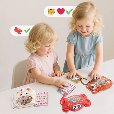 Set de juguetes sensoriales de buscar y encontrar - Diversión educativa para niños mayores de 3 años