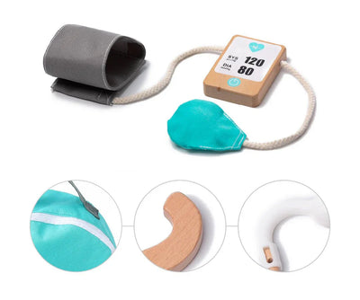 Juego de médico de lujo de madera