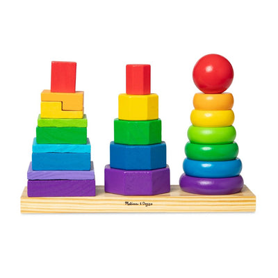 Apilador geométrico de madera (Melissa & Doug)