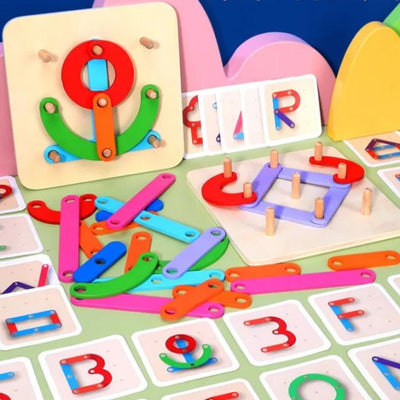 Jeu de société éducatif en bois « Change-toi Cent Fois » pour enfants