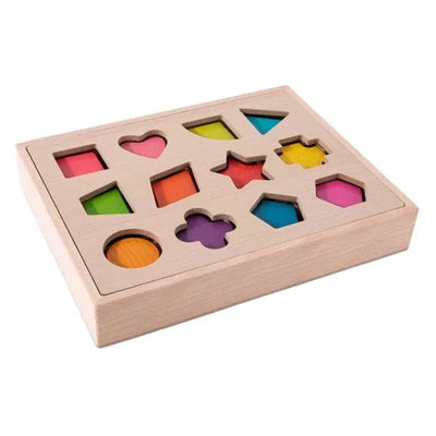 Clasificador de Formas de Madera Montessori