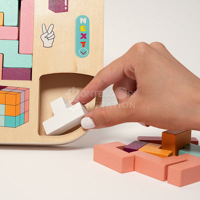Tetris de Madera Montessori