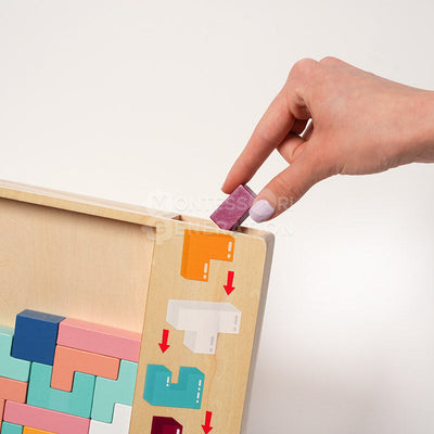 Tetris de Madera Montessori