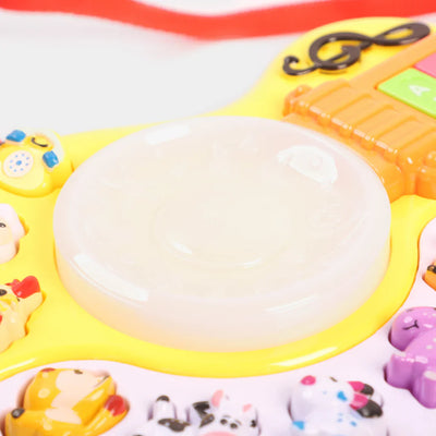 Juguete de guitarra musical Fidtoy Giraffe con luz y sonido para niños