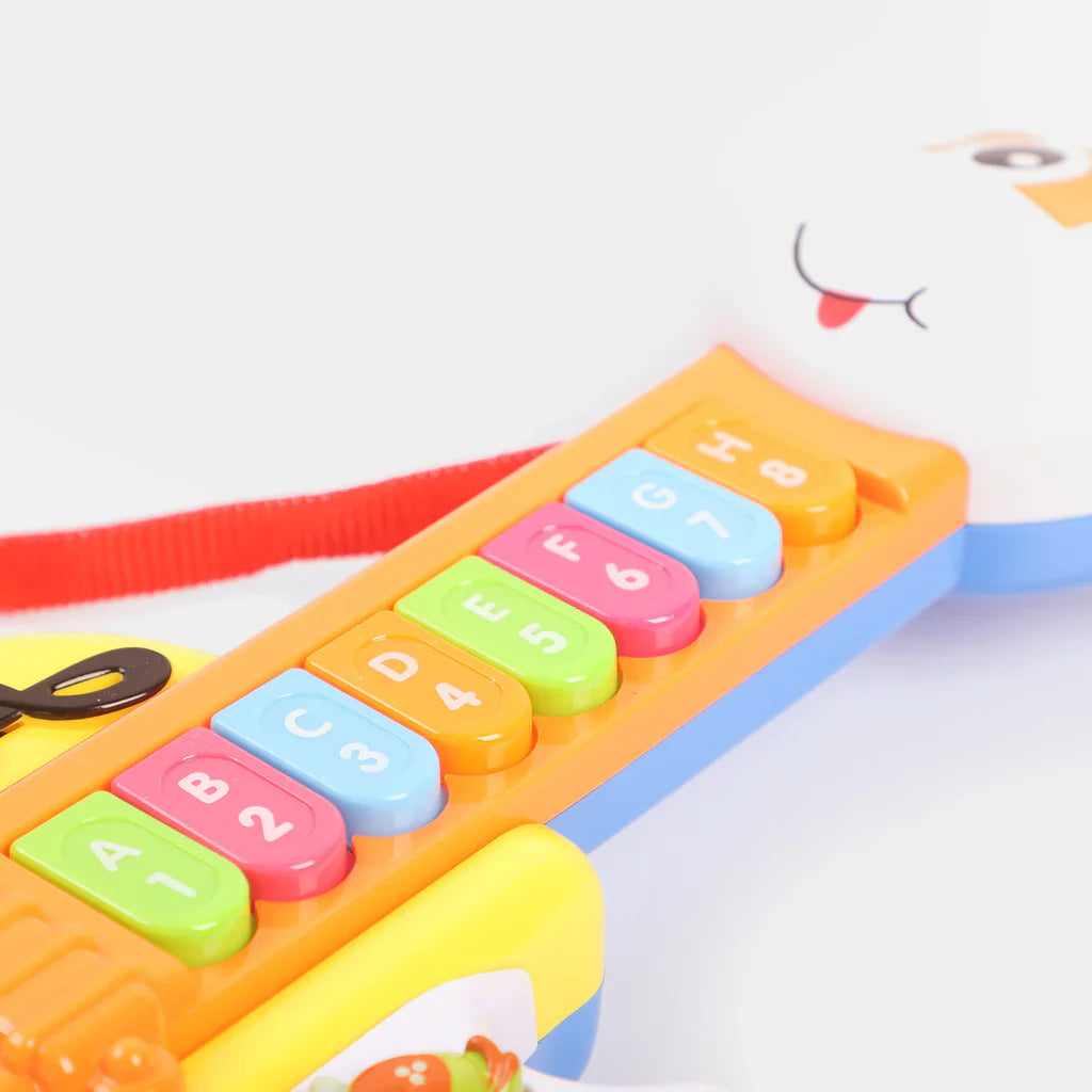 Juguete de guitarra musical Fidtoy Giraffe con luz y sonido para niños